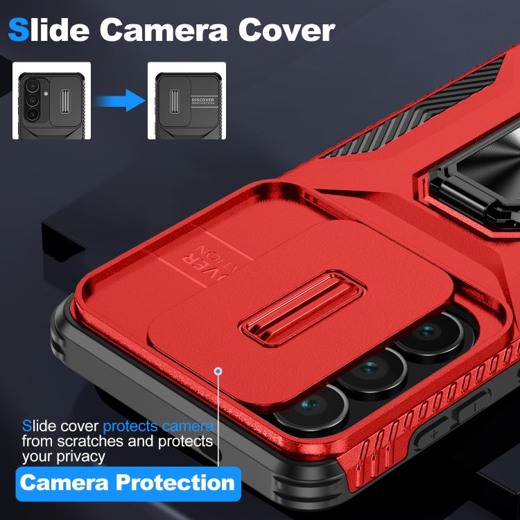 For Samsung Galaxy S26 5G Sliding Camshield Holder Phone Case