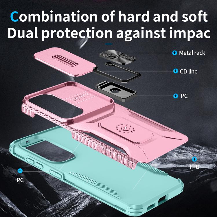 For Samsung Galaxy S26 5G Sliding Camshield Holder Phone Case