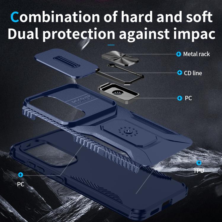 For Samsung Galaxy S26 5G Sliding Camshield Holder Phone Case
