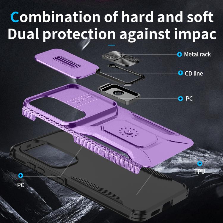 For Samsung Galaxy S26 5G Sliding Camshield Holder Phone Case