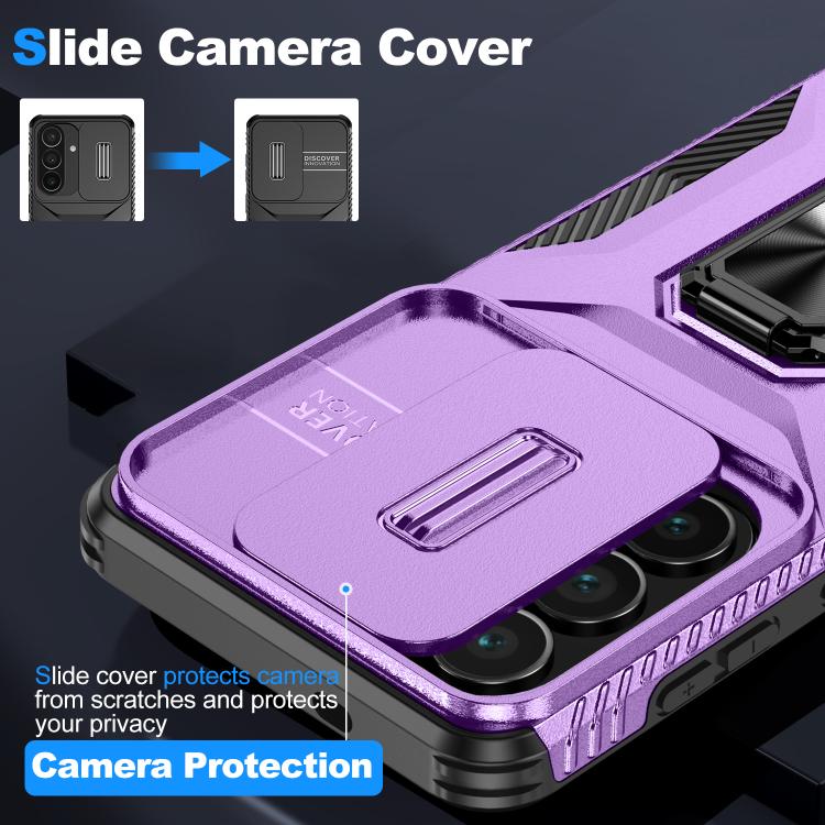 For Samsung Galaxy S26 5G Sliding Camshield Holder Phone Case