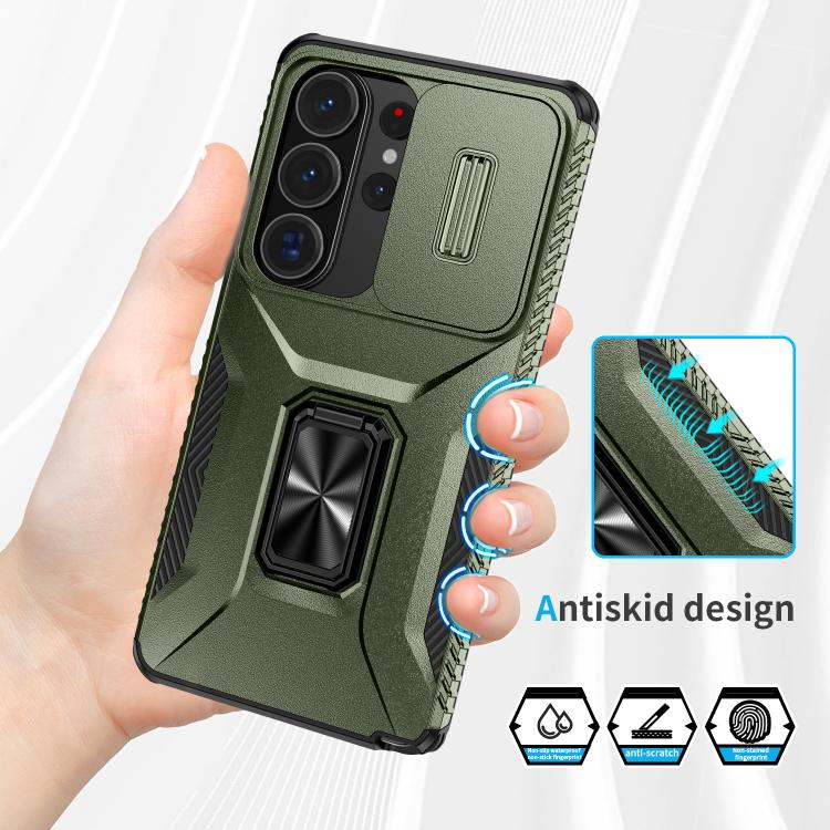 For Samsung Galaxy S26 Ultra 5G Sliding Camshield Holder Phone Case