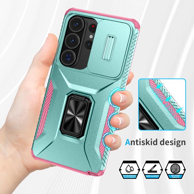 For Samsung Galaxy S26 Ultra 5G Sliding Camshield Holder Phone Case