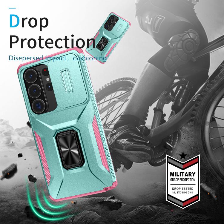 For Samsung Galaxy S26 Ultra 5G Sliding Camshield Holder Phone Case
