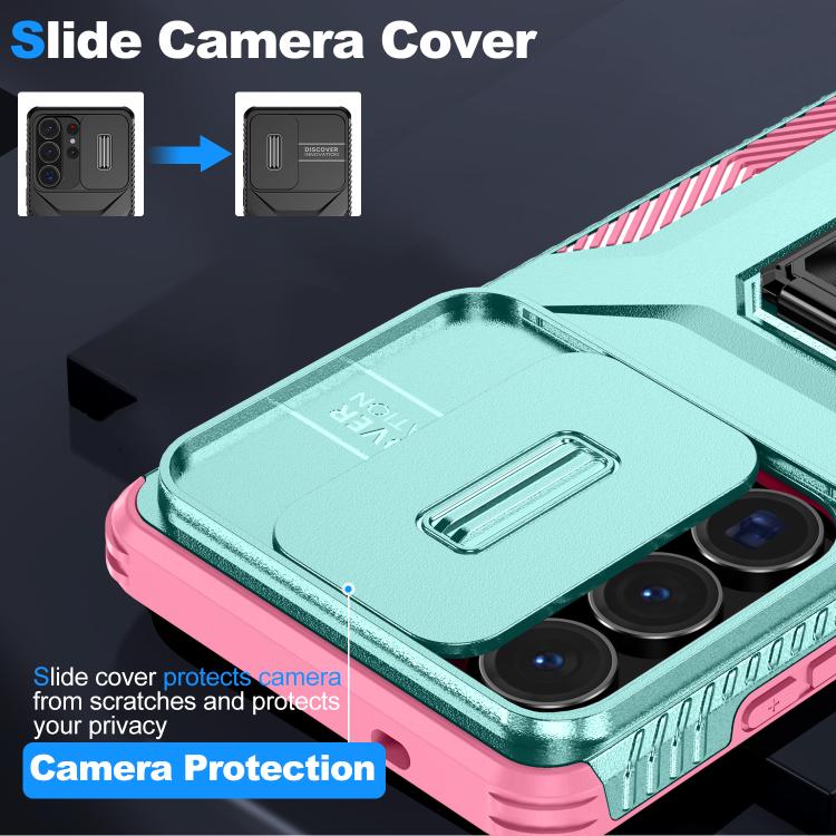 For Samsung Galaxy S26 Ultra 5G Sliding Camshield Holder Phone Case