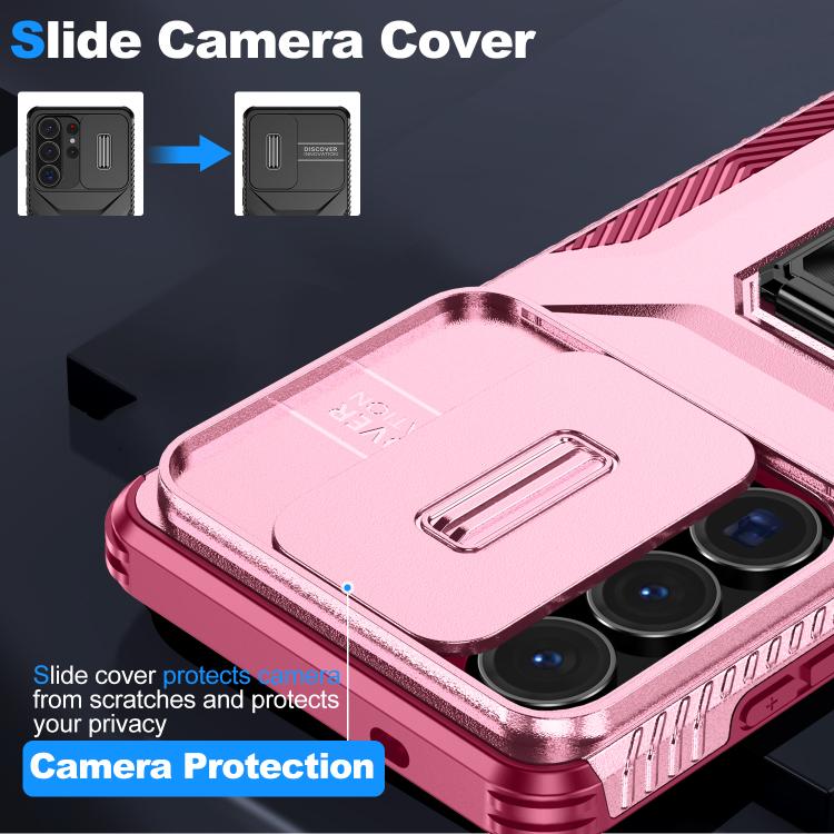 For Samsung Galaxy S26 Ultra 5G Sliding Camshield Holder Phone Case