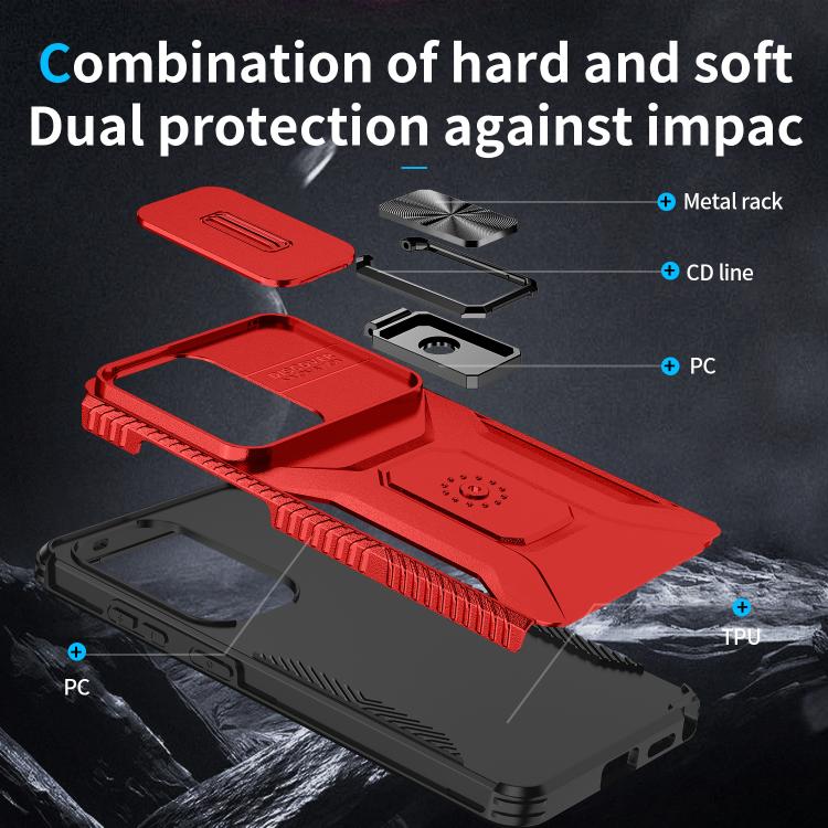 For Samsung Galaxy S26 Ultra 5G Sliding Camshield Holder Phone Case