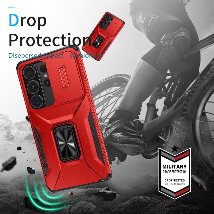 For Samsung Galaxy S26 Ultra 5G Sliding Camshield Holder Phone Case