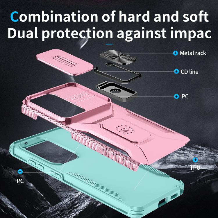 For Samsung Galaxy S26 Ultra 5G Sliding Camshield Holder Phone Case