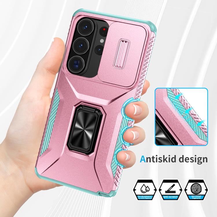 For Samsung Galaxy S26 Ultra 5G Sliding Camshield Holder Phone Case