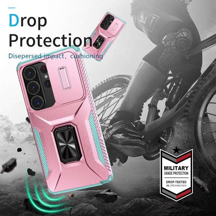 For Samsung Galaxy S26 Ultra 5G Sliding Camshield Holder Phone Case