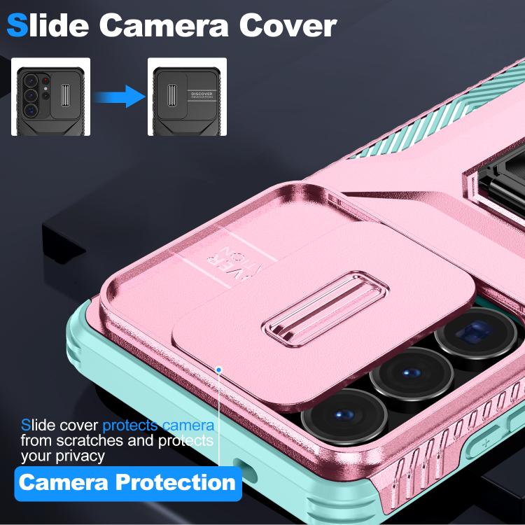 For Samsung Galaxy S26 Ultra 5G Sliding Camshield Holder Phone Case