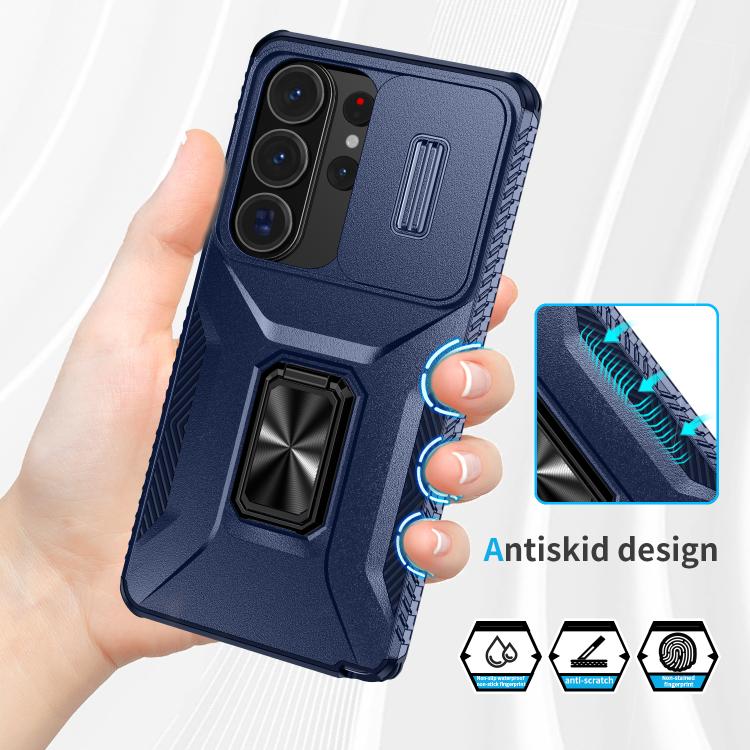 For Samsung Galaxy S26 Ultra 5G Sliding Camshield Holder Phone Case