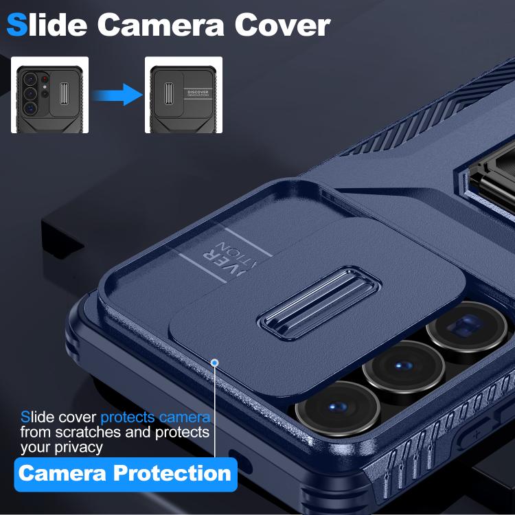 For Samsung Galaxy S26 Ultra 5G Sliding Camshield Holder Phone Case