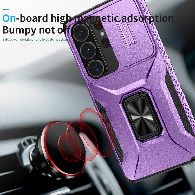 For Samsung Galaxy S26 Ultra 5G Sliding Camshield Holder Phone Case