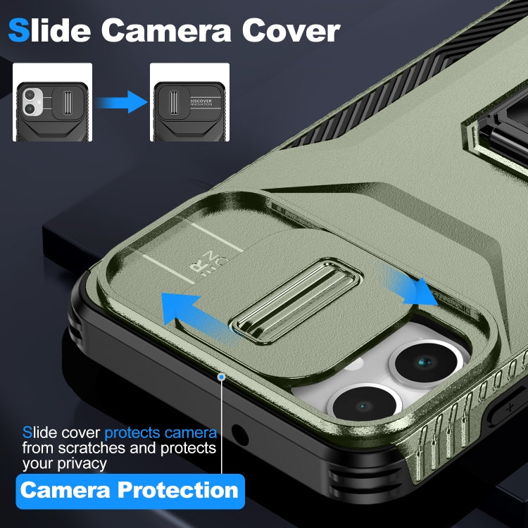 For Samsung Galaxy A05 Sliding Camshield Holder Phone Case