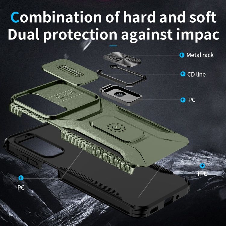 For Samsung Galaxy A16 Sliding Camshield Holder Phone Case