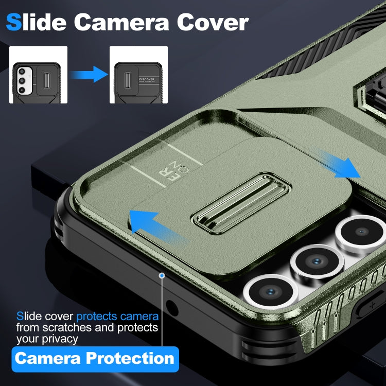 For Samsung Galaxy A16 Sliding Camshield Holder Phone Case