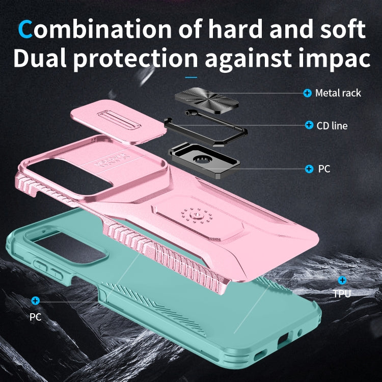 For Samsung Galaxy A16 Sliding Camshield Holder Phone Case