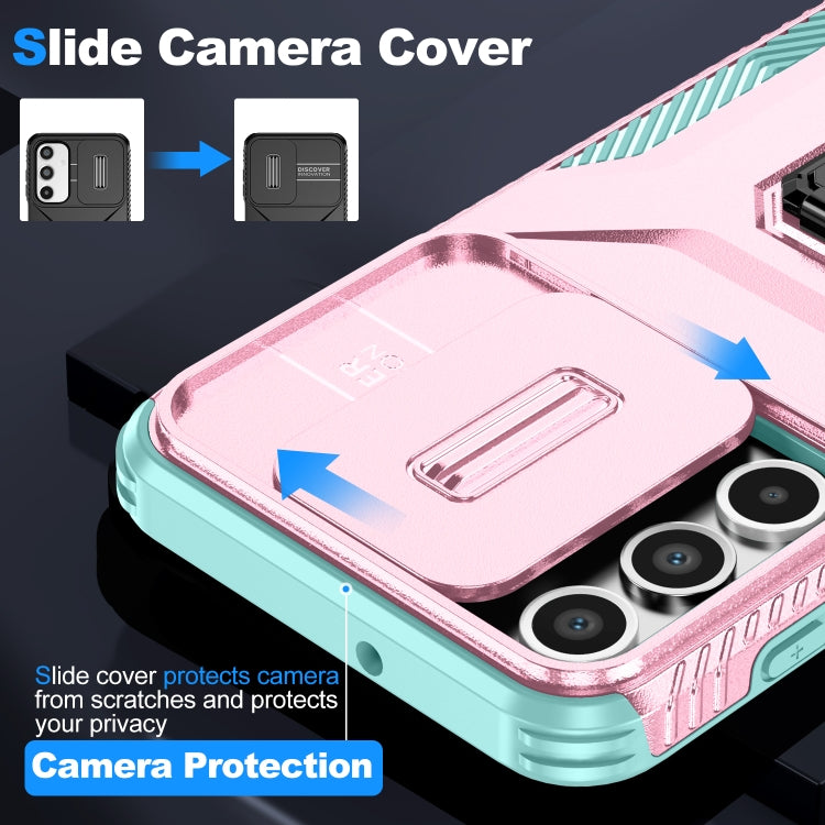 For Samsung Galaxy A16 Sliding Camshield Holder Phone Case