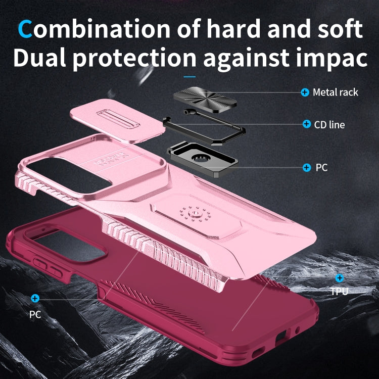 For Samsung Galaxy A16 Sliding Camshield Holder Phone Case
