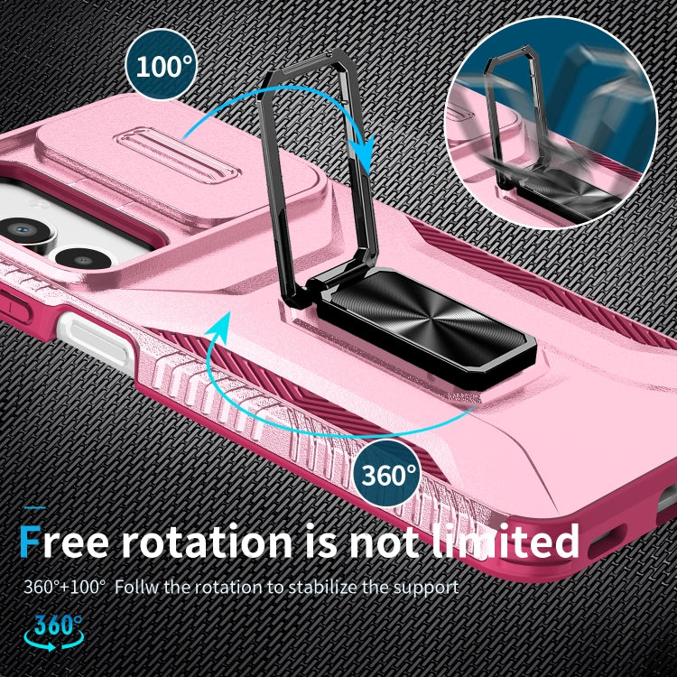 For Samsung Galaxy A16 Sliding Camshield Holder Phone Case