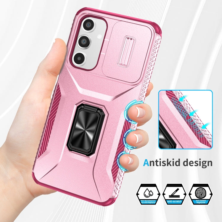 For Samsung Galaxy A16 Sliding Camshield Holder Phone Case