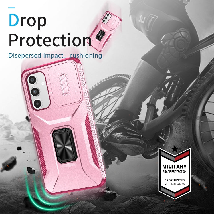 For Samsung Galaxy A16 Sliding Camshield Holder Phone Case
