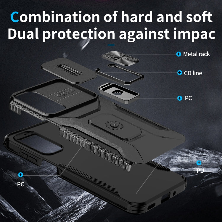For Samsung Galaxy A16 Sliding Camshield Holder Phone Case