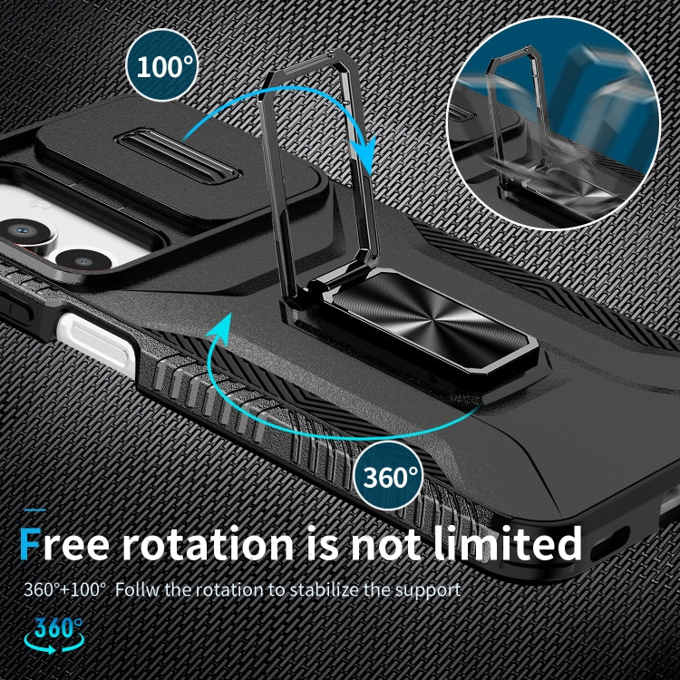 For Samsung Galaxy A16 Sliding Camshield Holder Phone Case