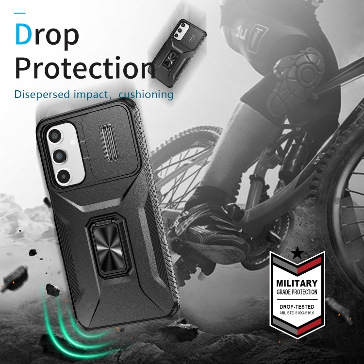 For Samsung Galaxy A16 Sliding Camshield Holder Phone Case