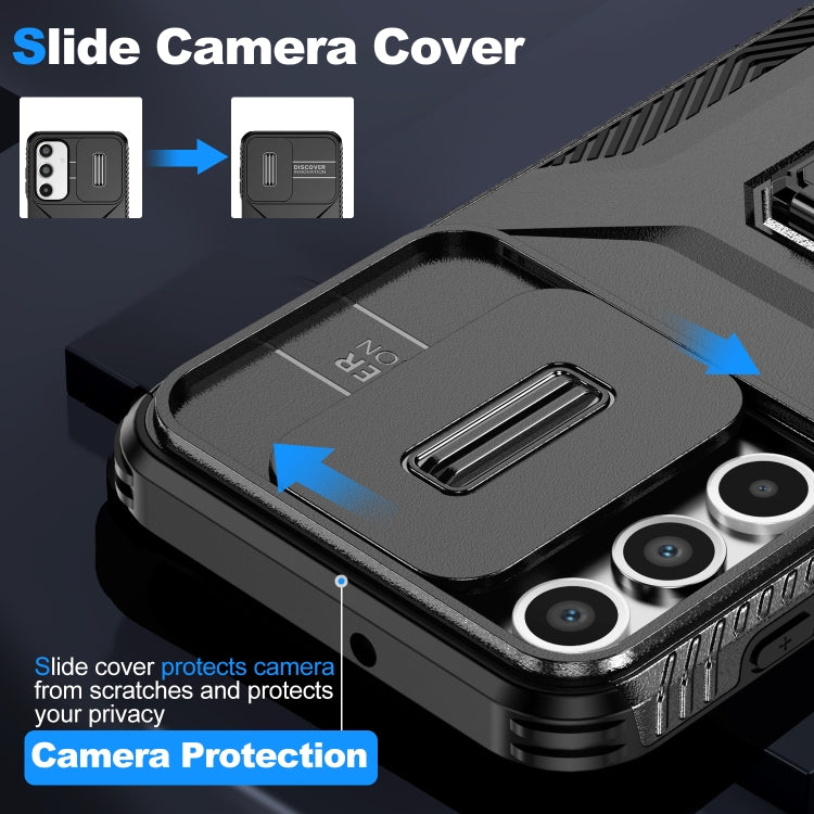 For Samsung Galaxy A16 Sliding Camshield Holder Phone Case