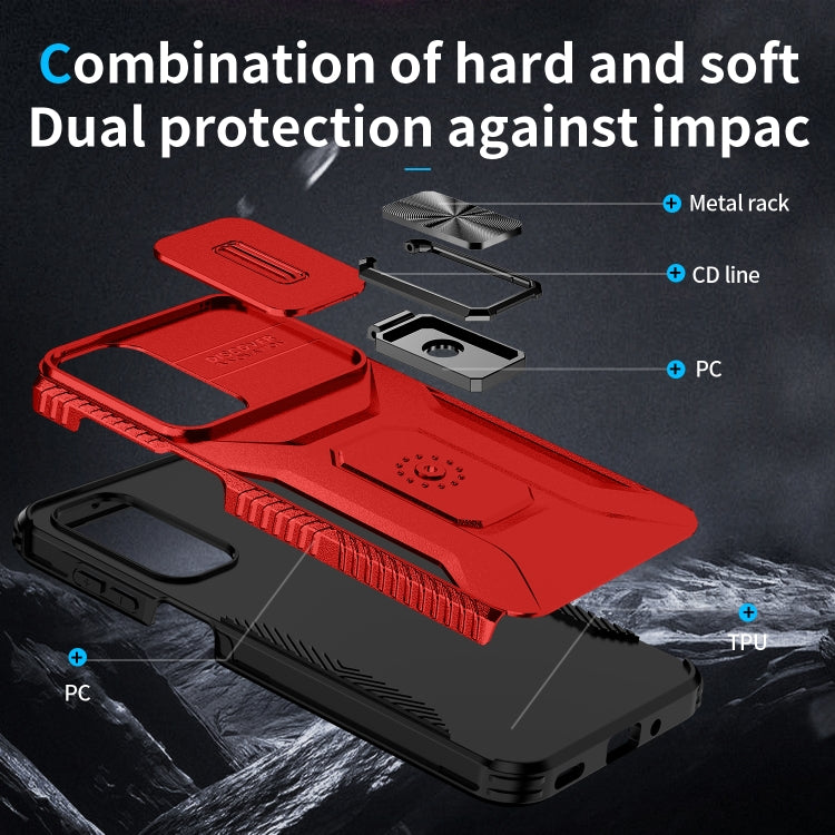 For Samsung Galaxy A16 Sliding Camshield Holder Phone Case