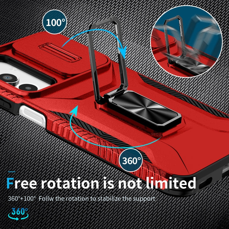 For Samsung Galaxy A16 Sliding Camshield Holder Phone Case