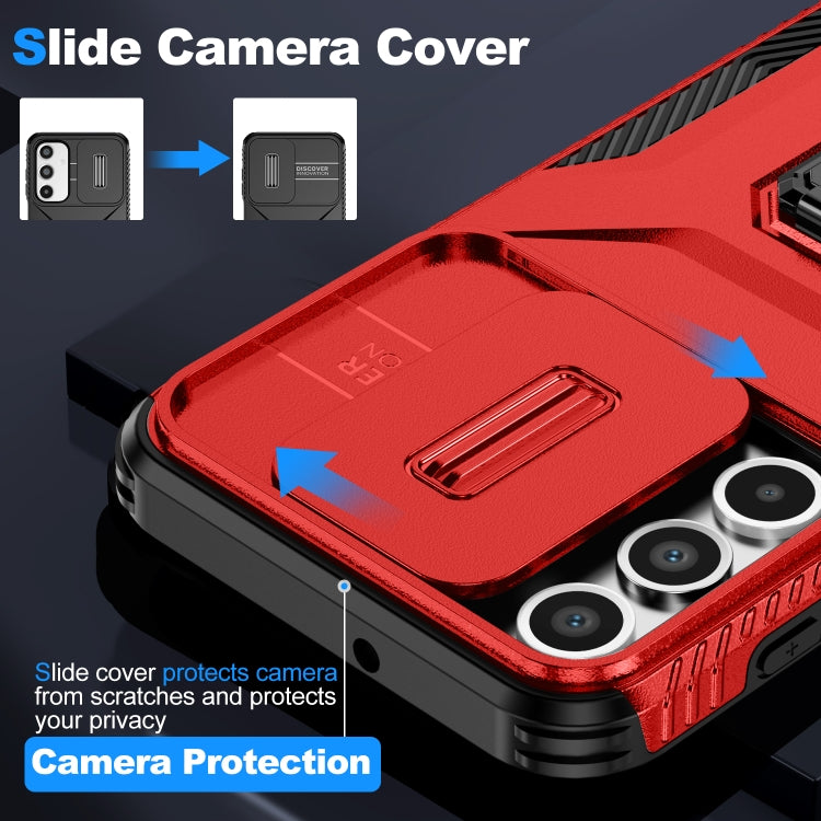 For Samsung Galaxy A16 Sliding Camshield Holder Phone Case