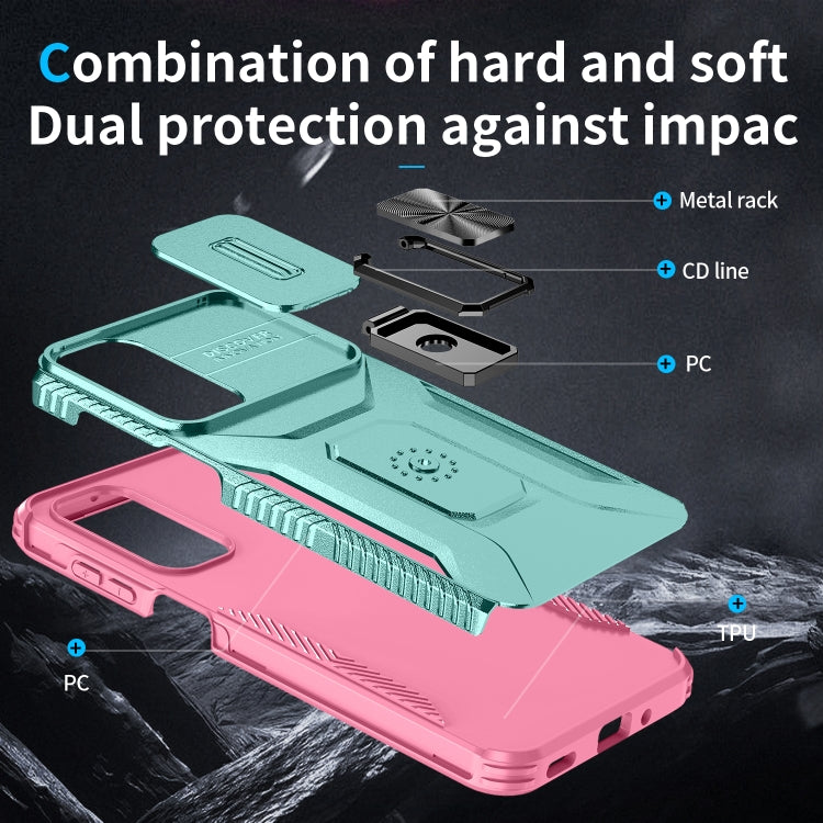 For Samsung Galaxy A16 Sliding Camshield Holder Phone Case