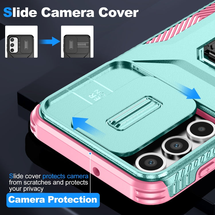 For Samsung Galaxy A16 Sliding Camshield Holder Phone Case