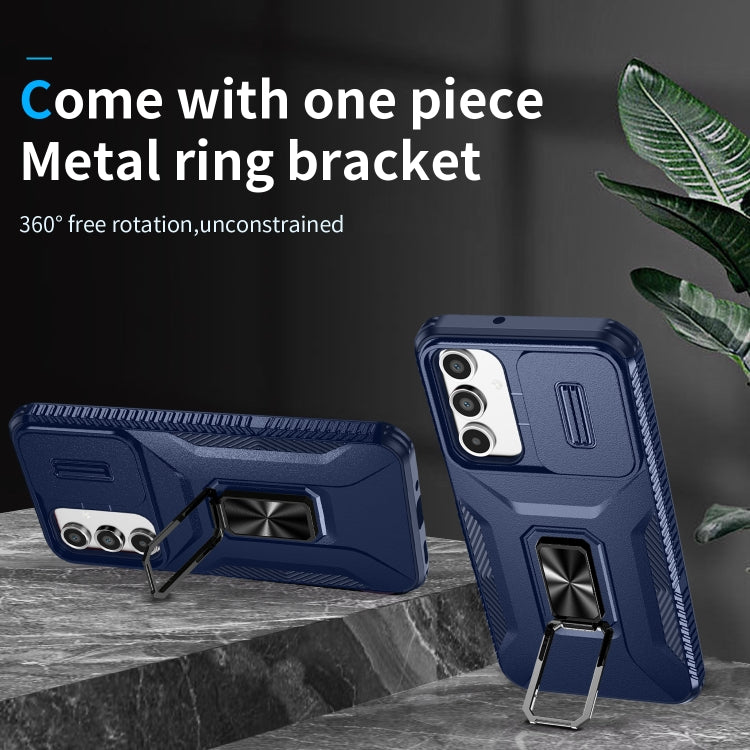 For Samsung Galaxy A16 Sliding Camshield Holder Phone Case