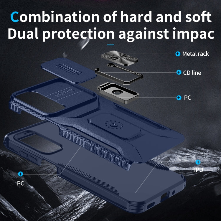 For Samsung Galaxy A16 Sliding Camshield Holder Phone Case