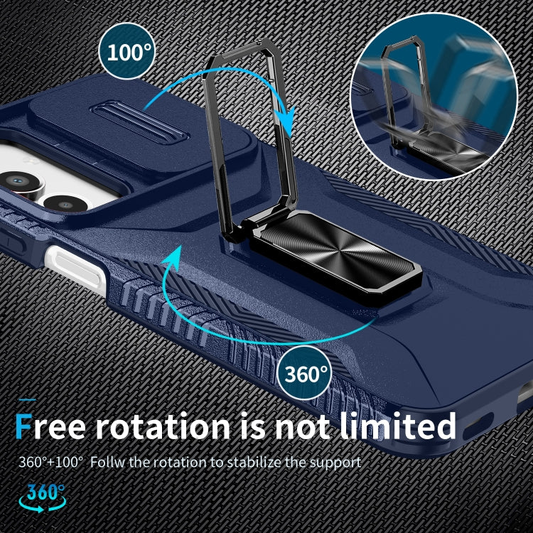 For Samsung Galaxy A16 Sliding Camshield Holder Phone Case