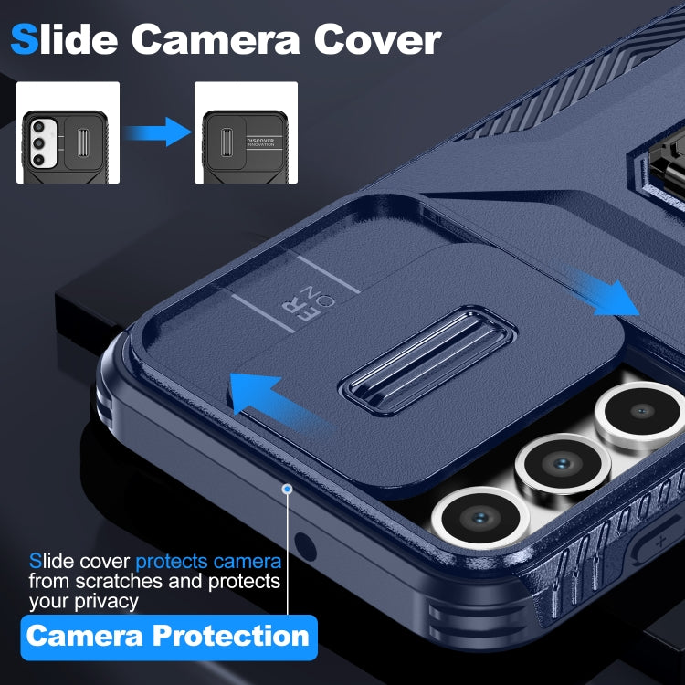 For Samsung Galaxy A16 Sliding Camshield Holder Phone Case