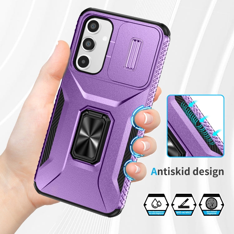 For Samsung Galaxy A16 Sliding Camshield Holder Phone Case