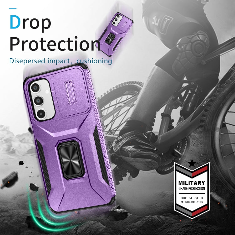 For Samsung Galaxy A16 Sliding Camshield Holder Phone Case