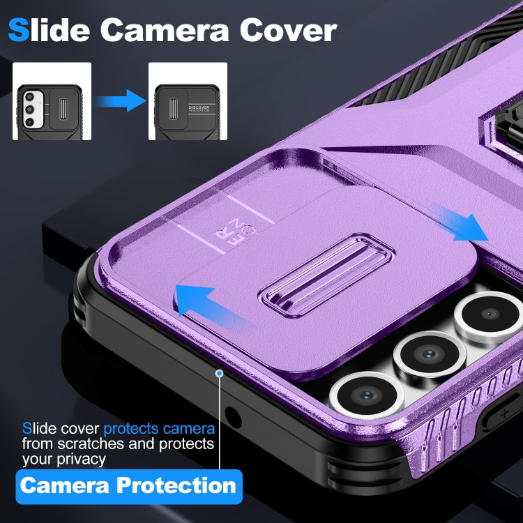 For Samsung Galaxy A16 Sliding Camshield Holder Phone Case