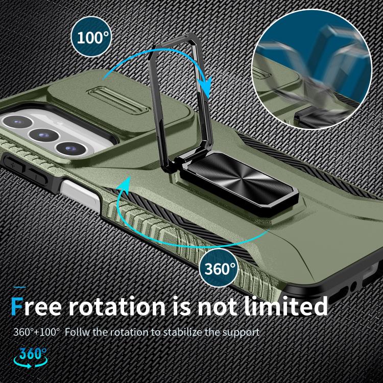 For Samsung Galaxy A17 5G / A26 5G Sliding Camshield Holder Phone Case