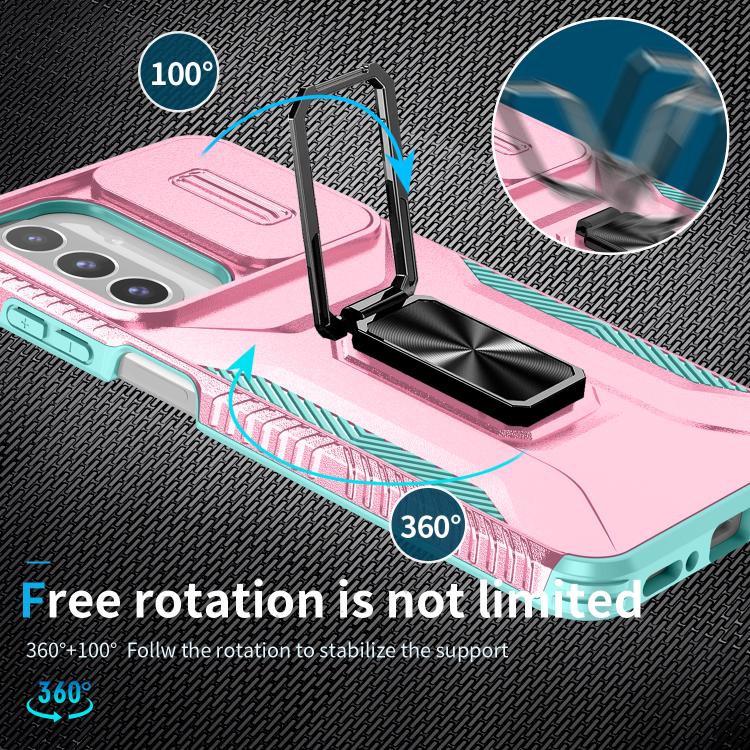 For Samsung Galaxy A17 5G / A26 5G Sliding Camshield Holder Phone Case