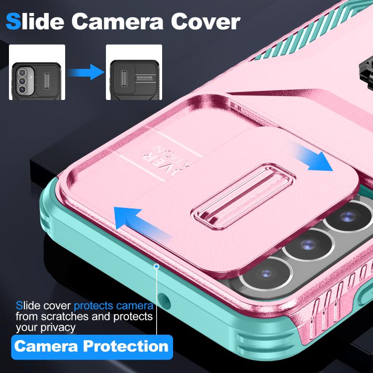 For Samsung Galaxy A17 5G / A26 5G Sliding Camshield Holder Phone Case