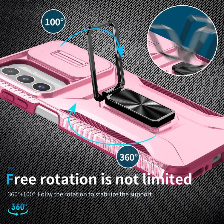 For Samsung Galaxy A17 5G / A26 5G Sliding Camshield Holder Phone Case
