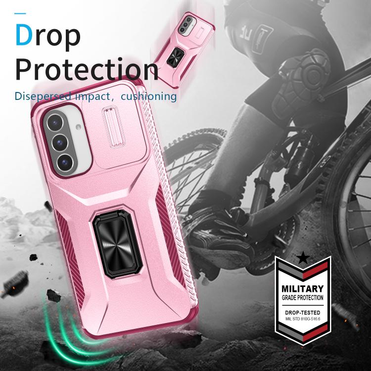 For Samsung Galaxy A17 5G / A26 5G Sliding Camshield Holder Phone Case