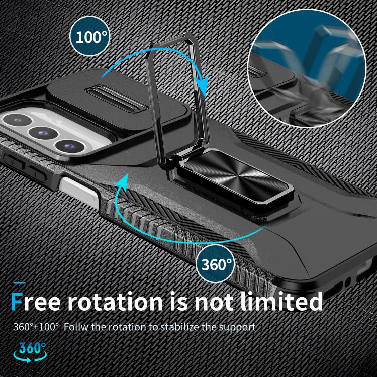 For Samsung Galaxy A17 5G / A26 5G Sliding Camshield Holder Phone Case